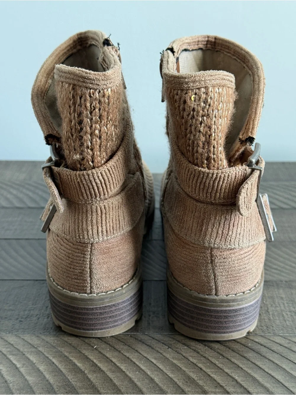 Muk Luks Sondra Women's Ankle Boots Size 8